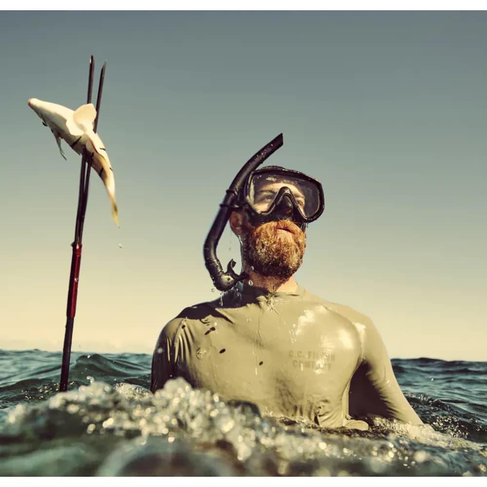 L/S Barrier T shirt blaze orange